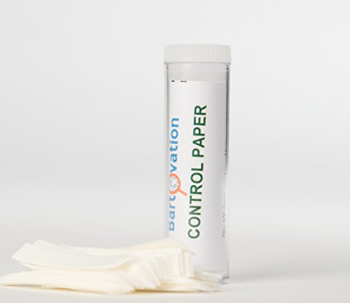 Контролни ленти за хартија за тестирање на генетски вкус - За употреба со ПТЦ [5 ампули од 100 ленти - вкупно 500 ленти]