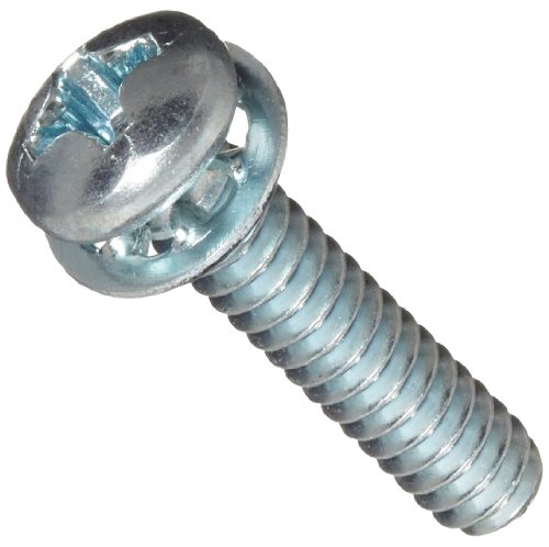 Мали делови челична машина завртка, цинк позлатена завршница, тава глава, погон на Филипс, се среќава со ASME B18.13, внатрешно-заби за миење садови, должина од 3/16 , целосн