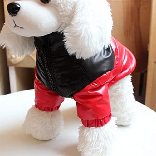 Куче зимски палто патка надолу за јакна за мали средни кучиња задебелно кучиња палто за ветерници за ветерници Зимска облека за