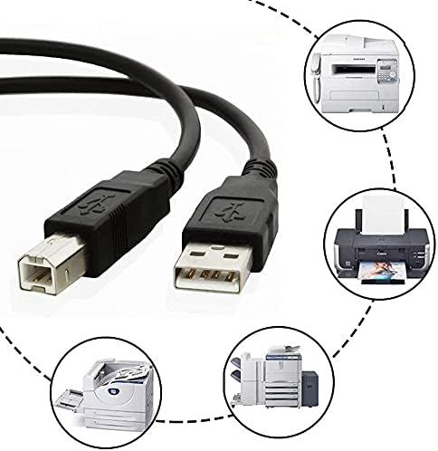 Кабел за синхронизација на податоците за Bestch USB 2.0 компјутер за WASP Technologies Bar Code WPA206 WPA206U скенер за баркод