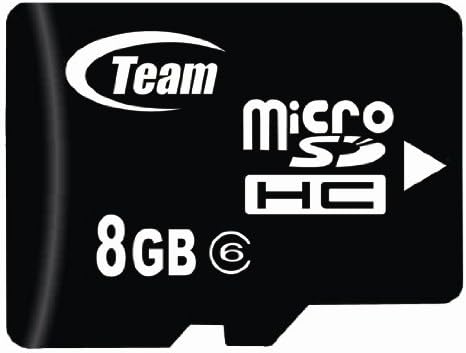 8GB Турбо Класа 6 Microsdhc Мемориска Картичка. Голема Брзина За Blackberry 8820 8900 Доаѓа со слободен SD И USB Адаптери. Доживотна