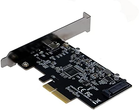 Седна-PCIe x4 1 ПОРТ USB 3.2 Gen 2x2 Тип C Адаптер Картичка