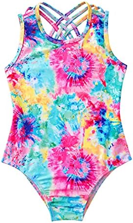 Moily Kdis Girls Camisole Indishtics Leotards Criss Cross Back Ballet Dance Athletic Tops Tops