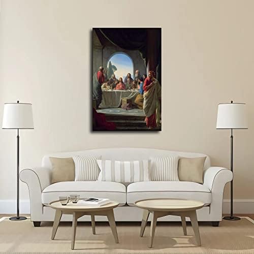 Последната вечера на Исус Христос Постери - Домашна декорација - Wallидна уметност, канцелариска декорација, ретро постер за