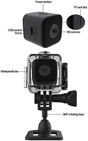 Abaodam 1 Поставете мини -камера за безбедност на домаќинствата, преносна спортска камера на отворено