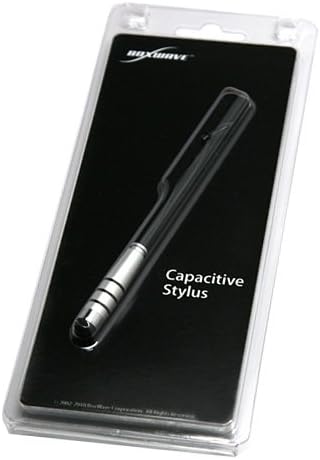 Пенкало за пенкало во Boxwave Compatible со Barnes & Noble Nookcolor - Mini капацитивен стилус, мало гумено врвови за капацитивно стилус