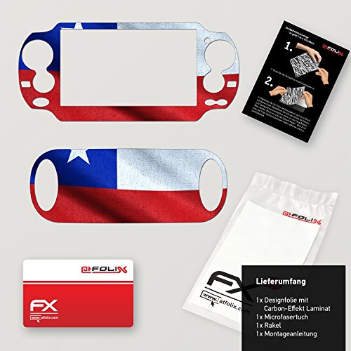 Sony PlayStation Вита Дизајн Кожата знаме На Чиле Налепница Налепница За PlayStation Вита