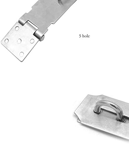 2SET 4 инчен не'рѓосувачки челик со катанец, заклучување на бравата на вратата и бравата на бравата на вратата и 90 степени со десен агол, безбедносен заклучување на за?
