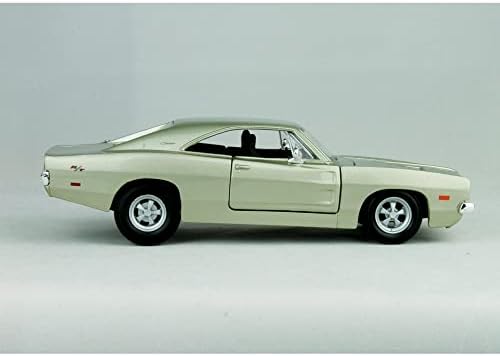 Maisto Scale Model компатибилен со Dodge Charger R/T 1969 Silver 1:25 MI31256S