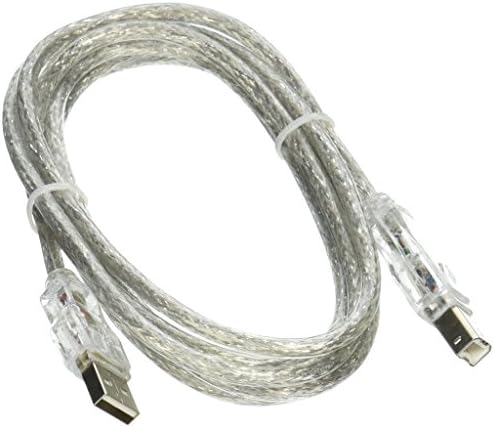 QVS 6-метри USB 2.0 проucирен осветлен кабел со виолетови LED диоди
