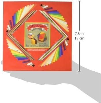 Аитох разновидни големини хартија за оригами, мала, 60 пакувања