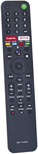 RMF-TX500U RMFTX500U Replacement Voice Remote fit for Sony TV XBR-65X800H XBR-65X900H XBR-65X950H XBR-75X800H XBR-75X900H XBR-75X950H XBR-85X800H XBR-85X900H XBR-85X950H XBR-55X850G XBR-65X850G