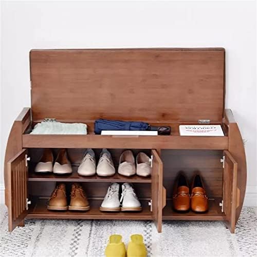Zhyh чевли решетката за кабинет за влегување на организатор за складирање полица за домаќинство со седиште за мебел за мебел за чевли за