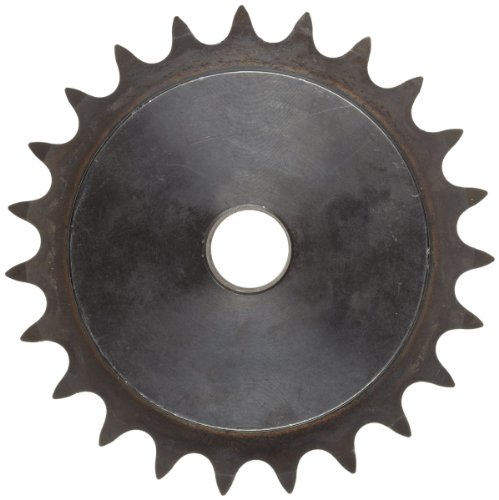 Ametric® 3082B19 Metrict 3082B19 ISO 16B-3 Hub Steel Sprocket 19 заби за Ametric® No. 3082 Triple Strand Chain со, 25,4 mm терен, 17.02mm ролери ширина, 15,88мм валјак дијаметар на ролери, 25 мм пилот-бурен +/- 1mm,