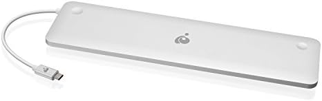 Iogear USB-C ултра-тенок двоен дисплеј докинг станица со испорака на електрична енергија, GUD3C02