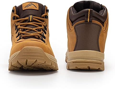 Водоотпорни чизми за пешачење во CC-LOS Работни чизми лесни и цел ден удобност големина 7,5-14 пченица