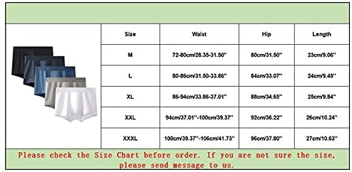 Боксери за мажи машка боксер долна облека еластична половината удобна боја цврста голема големина машки долна облека мажи боксери