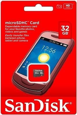 Sandisk 32gb MicroSD HC Флеш Мемориска Картичка Класа 4 Пакет Со Сѐ Освен Stromboli Microsd Читач На Картички
