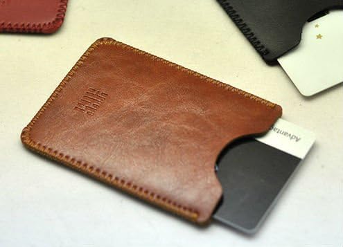 Сопственик на картичка џебно деловно име кредитна лична карта кутија нова торбичка за тенок ракав, паричник за визит -картички
