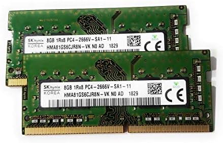 Оригинален OEM Лаптоп SK Hynix Ram Меморија HMA81GS6CJR8N-VK 16GB PC4-21300 DDR4-2666MHz Не-ECC Unbuffered CL19 260-Pin SoDimm 1.2 V Еден Ранг Лаптоп Меморија )