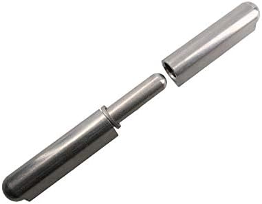 2pk Подигнете го заварувањето на шарки од куршуми од не'рѓосувачки челик на врата од тешка врата од 20х180мм