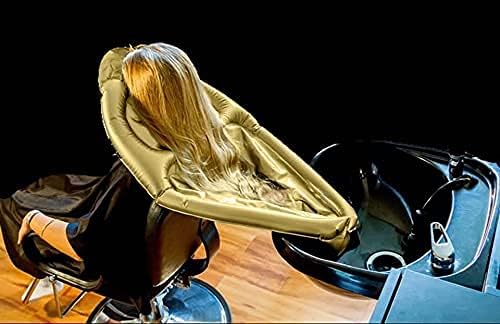 Портабели Сребрена и златна коса Облак Облак на надувување на косата за миење на косата