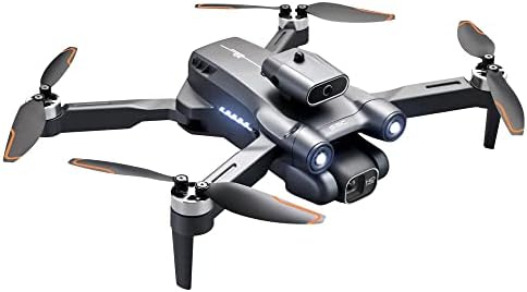 Afeboo RC авион со 4K HD камера, машина за преклопување на летање Quadcopter, подарок за играчки со дрон RC за момчиња и девојчиња, мотор без четка, позиционирање на оптички прот?