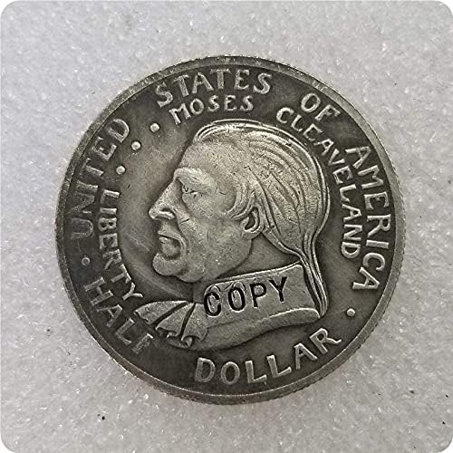 1936 Кливленд Стогодишнината Комеморативна Позлатени Половина Долар Копија Комеморативни Монети Копија Подарок За Него