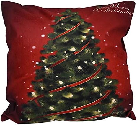 Yiisu d2f5e5 Божиќни софи украси за украси за перници за капакот за печатење во домови