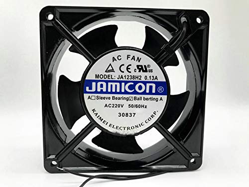 За Jamicon JA1238H2 12038 Fan- AC220V 0,13A 12cm 120 mm Вентилатор за ладење на кабинетот