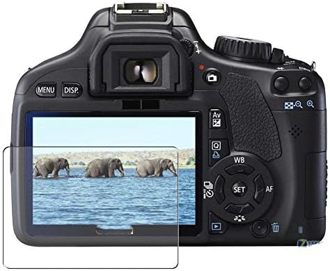 Puccy 3 пакет анти -сино светло заштитен филм на екранот, компатибилен со Canon EOS Rebel Rebel T2i / EOS 550D TPU чувар （Не заштитени стакло за заштита）
