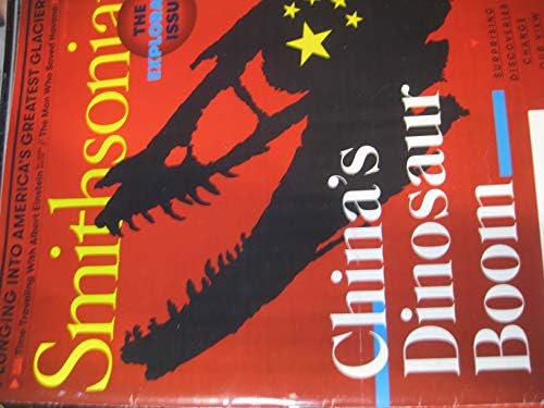 Списание смитсонијан Кинески Диносаурус Бум Покритие
