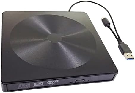 Ｋｌｋｃｍｓ Надворешен CD DVD Drive Drive Burner Reader Reader Reader со USB 3.0 и интерфејс,