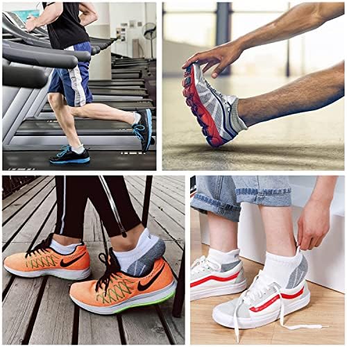 7dayotter отпорни на мирис на глуждот Чорапи мажи жени без покажување атлетско трчање на ниско ниво на кратки чорапи