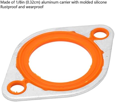Замена на алуминиумски силиконски термостат Аламокс Алуминиум, заменски заптивка за куќиште на вратот за воден врат за Chevy SB BB