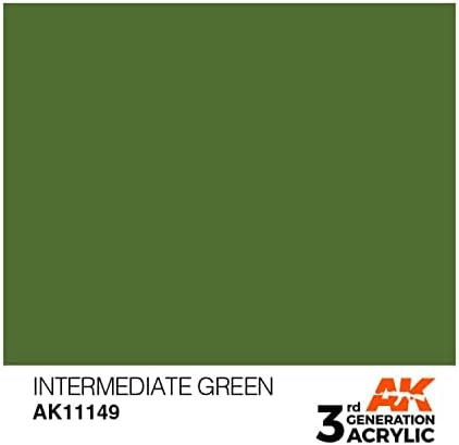 АК Интерактивна 3 -та генерација акрилик средно зелена 17мл