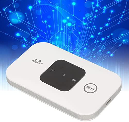 4G LTE WiFi Mobile Hotspot Router, Преносен Hotspot на Интернет, SIM картичка со голема брзина од 150Mbps, 4G силен рутер за покриеност