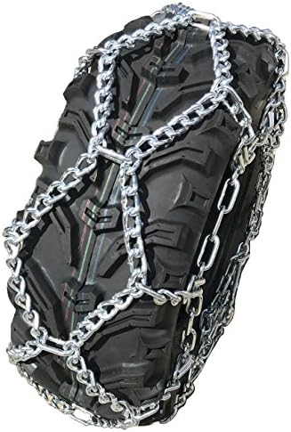 TireChain.com Компатибилен со Honda TRX500FE2 Foreman ES 4x4 EPS 25x10-12 Заден дел не е избркан ланци на гуми со дијаманти АТВ