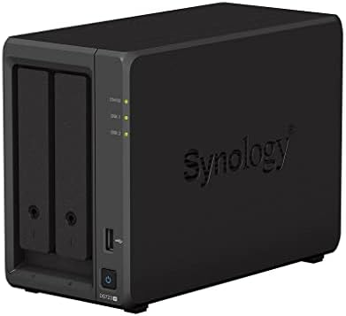 Синологија DS723+ 2 - Bay Diskstation Nas 24tb Пакет СО 2x 12tb Seagate IronWolf