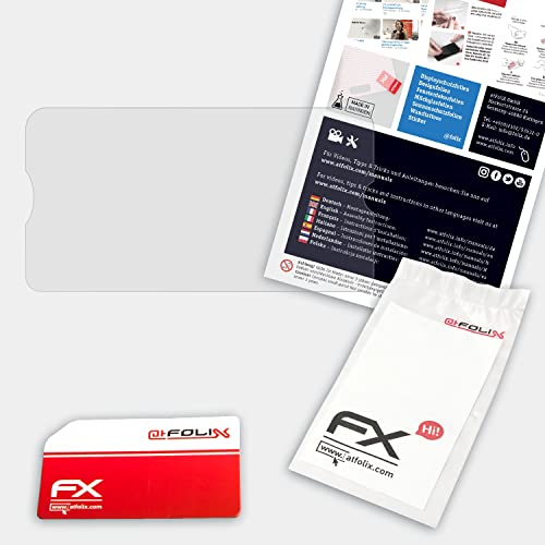 Атфоликс пластично стакло заштитен филм компатибилен со Sony PSP-1000 Display Glass Protector, 9H хибриден стаклен FX стаклен екран заштитник на пластика