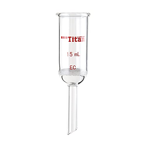 Адамас-Бета 5мл стакло Buchner Filter Infl со Frated Disc G4 Lab Glassware за филтрирање