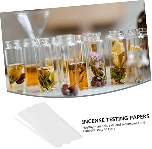 Исценета 700 парчиња миризлива хартија за тест хартија, мириси за тест ленти за тестирање на парфеми, парфем парфем тест ленти парфем