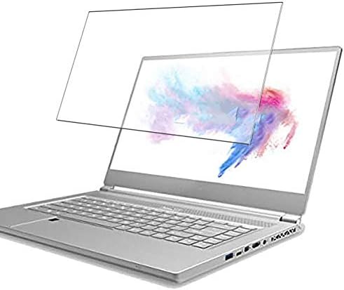 Заштитник на екранот со калено стакло во Ваксон, компатибилен со MSI P65 8RE-015JP 2018 15.6 Видлива област, 9H заштитник на