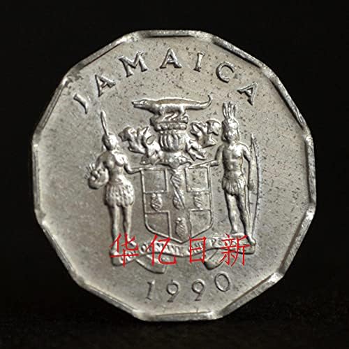 Јамајка Монети 1 Точка Комеморативна Монета На Обединетите НАЦИИ Фао Случаен Алуминиум КМ64