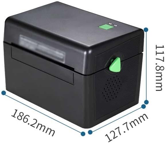 KXDFDC Десктоп 4x6 Термичка Етикета Печатач Компатибилен За Превозот Пакет Мал Бизнис