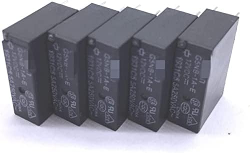 Vkqifeil Реле 50pcs Моќ Реле G5NB-1A-E-5VDC G5NB-1A-E-12VDC G5NB-1A-E-24VDC G5NB-1A-E 5V/12V/24VDC 5A 4Pins Група На Нормално Отворени