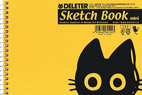 Deleter Sketchbook Mini B6 големина 4,9 x 6,9 инчи
