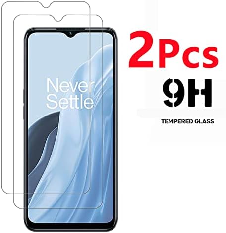 AISELAN Заштитник На Екранот За OnePlus Nord N300 5G, [2 Парчиња] 9H Цврстина Против Гребење Меур Слободен Случај Пријателски Калено