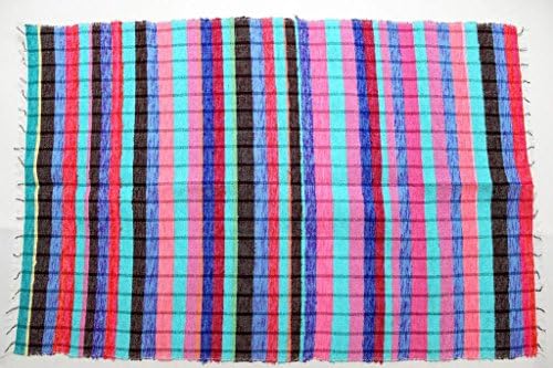 Рачно изработени Рачно ткаени Килими Од Областа Чинди Правоаголен Тепих Дури Рециклирана Боемска Градина На Плажа Јога Мат Индиски