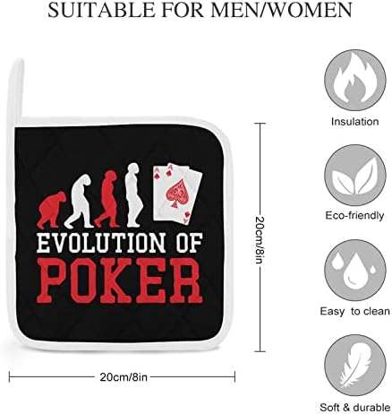 Еволуција на држачи за покер тенџере за кујна отпорна на топлина, топли влошки за печење за печење за готвење
